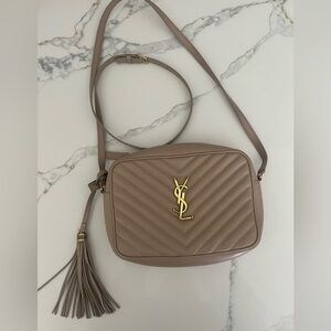 YSL cream crossbody. Good condition.